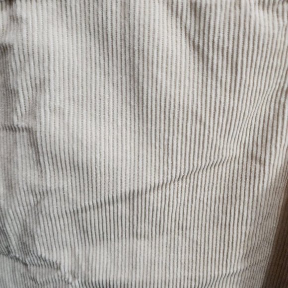 Susan Bristol Women’s Corduroy Sleeveless Button Up Collared Vest Khaki Tan Sz L - Picture 10 of 10